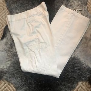 Banana Republic Cream Cargo Pants